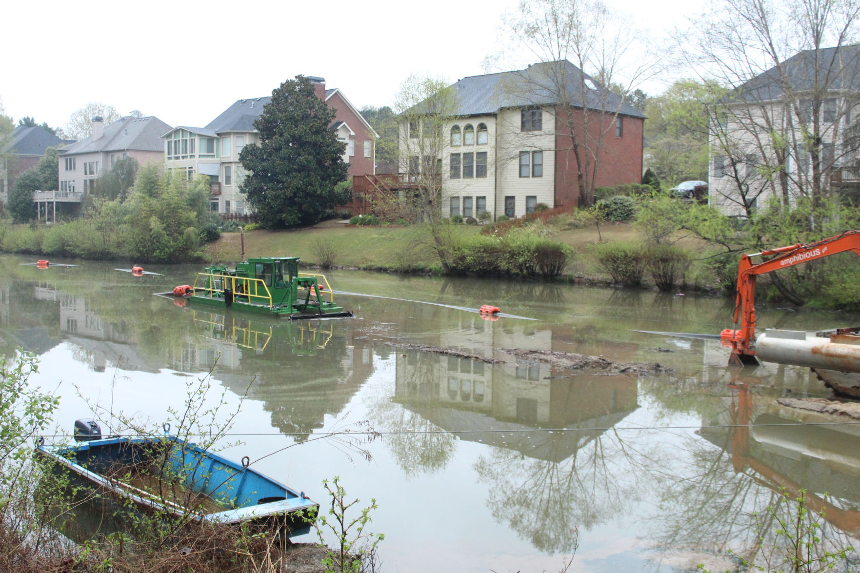 Medlock river dredge
